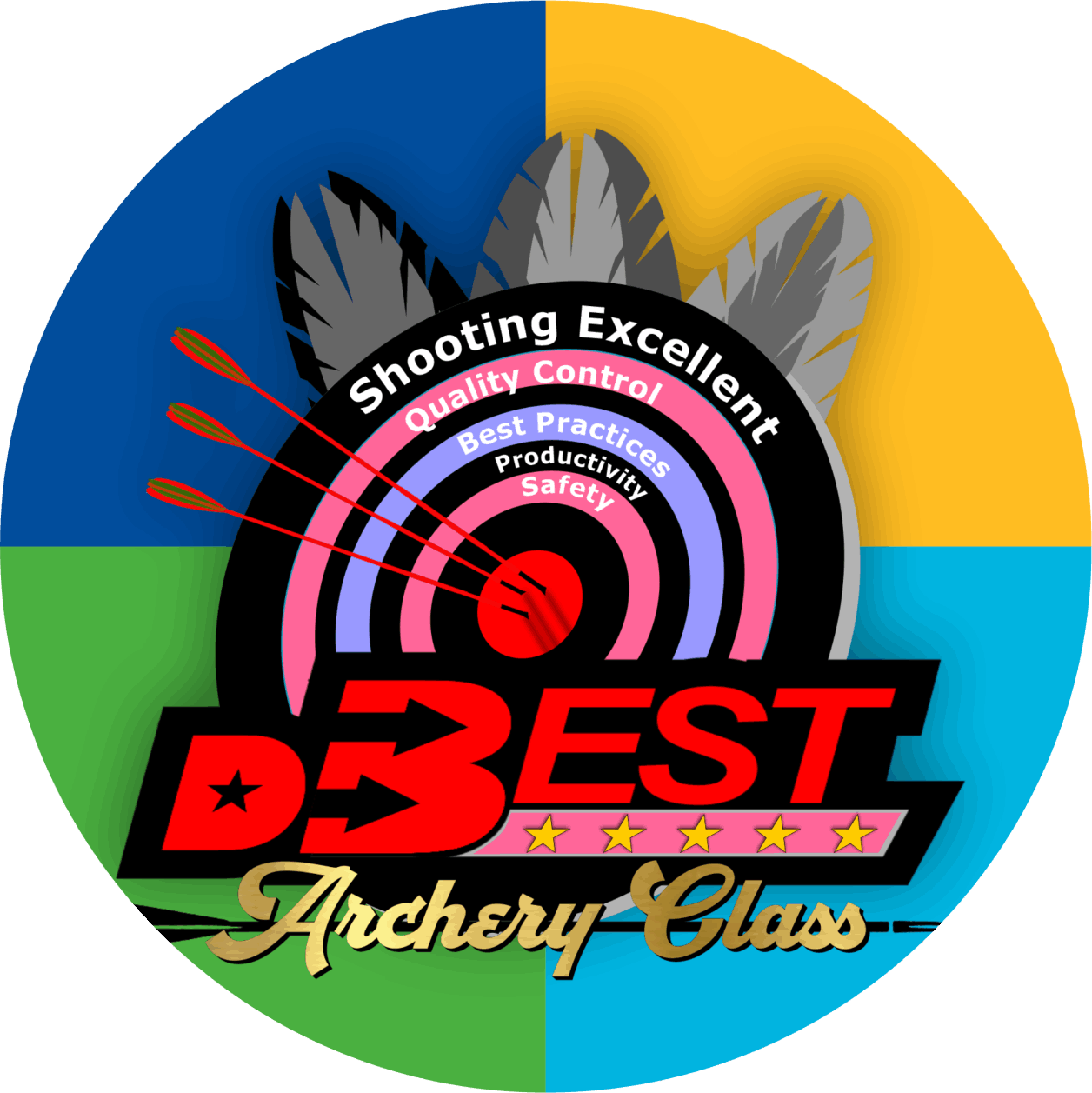 D'Best Archery Class Logo